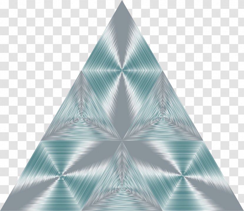 Triangle Prism Turquoise Clip Art Transparent PNG