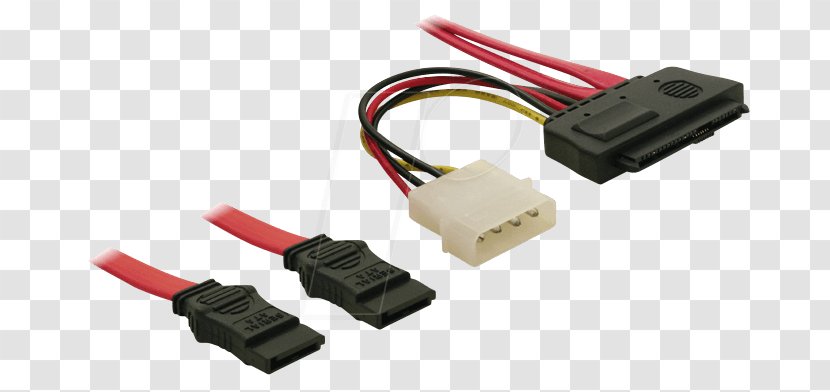 Serial Attached SCSI ATA Electrical Cable DeLOCK SATA/SAS Hard Drives - U2 - Hardware Transparent PNG