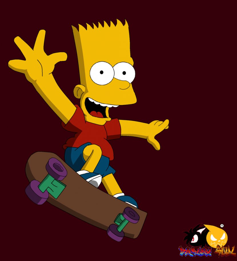 Bart Simpson Homer Lisa Graphic Design - Fictional Character Transparent PNG