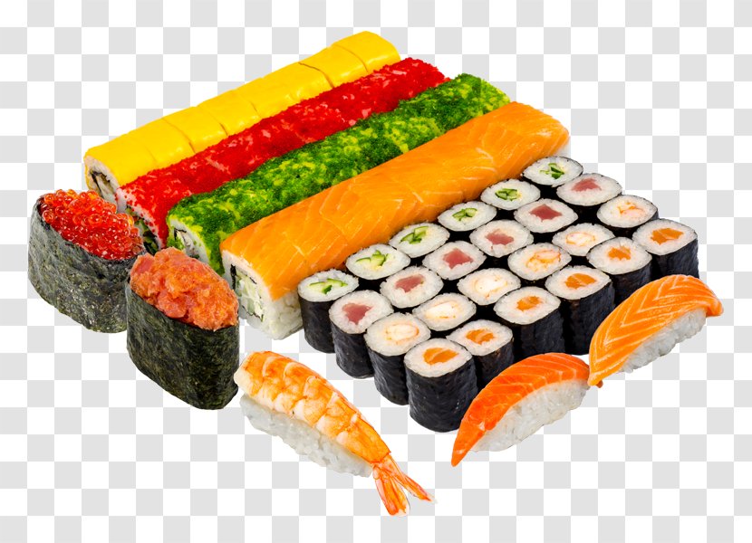 California Roll Makizushi Gimbap Sushi Japanese Cuisine Transparent PNG