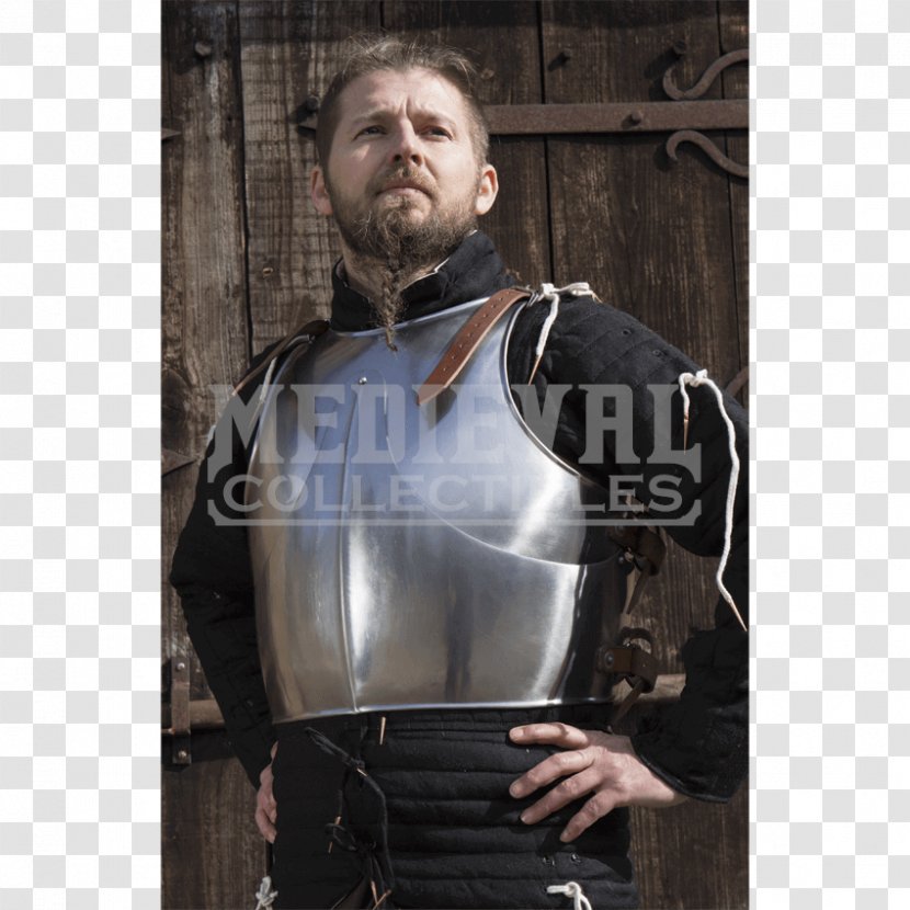 Middle Ages Plate Armour Body Armor Knight - Arm Transparent PNG