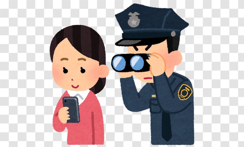 Cartoon Headgear Official Police Officer Gesture Transparent PNG