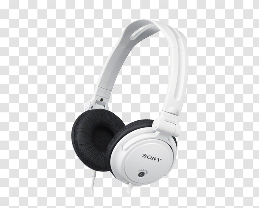 Sony V150 Archives Headphones V55 - Mdrv150 Full Size Black Transparent PNG