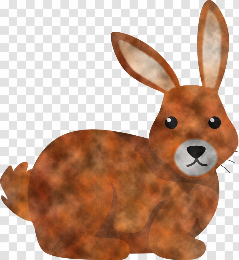 Rabbit Rabbits And Hares Hare Brown Animal Figure Transparent PNG
