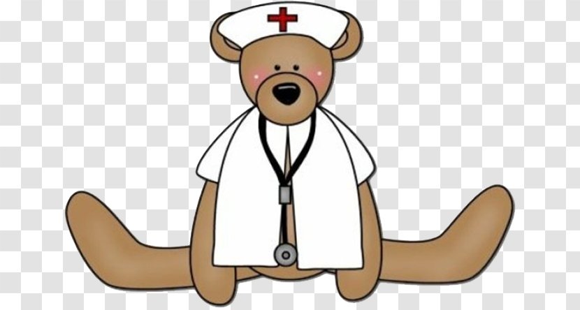 Paper Nursing Poster Drawing - Cartoon - Doctor Bear Transparent PNG