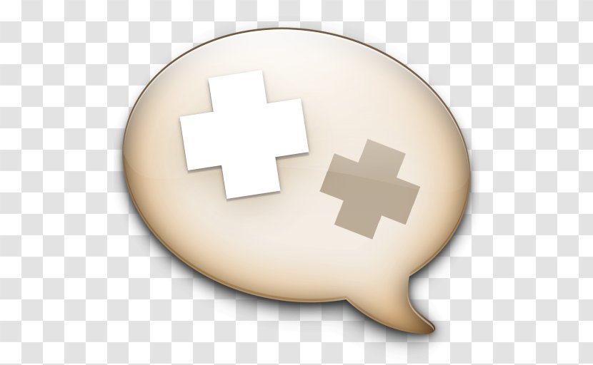 Symbol Cross - Apple - IChat Transparent PNG