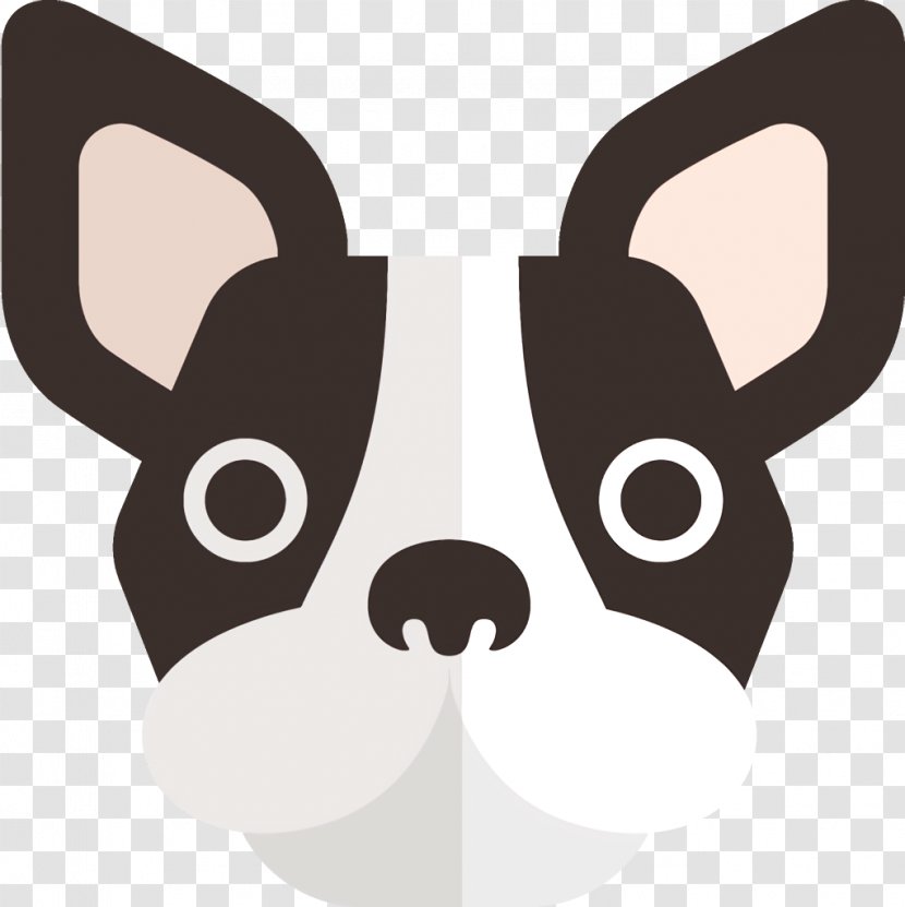 Cartoon Clip Art Snout Whiskers Boston Terrier - Nonsporting Group Fawn Transparent PNG