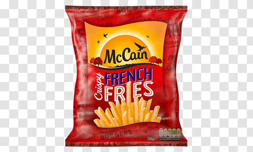 French Fries Potato Wedges Hash Browns Fried Sweet McCain Foods - Junk Food Transparent PNG