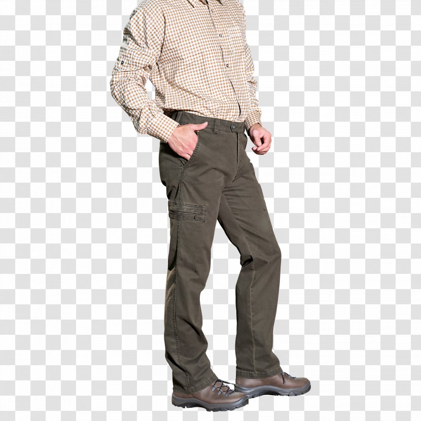Jeans Pants Askari Waist Fishing - Trousers Transparent PNG