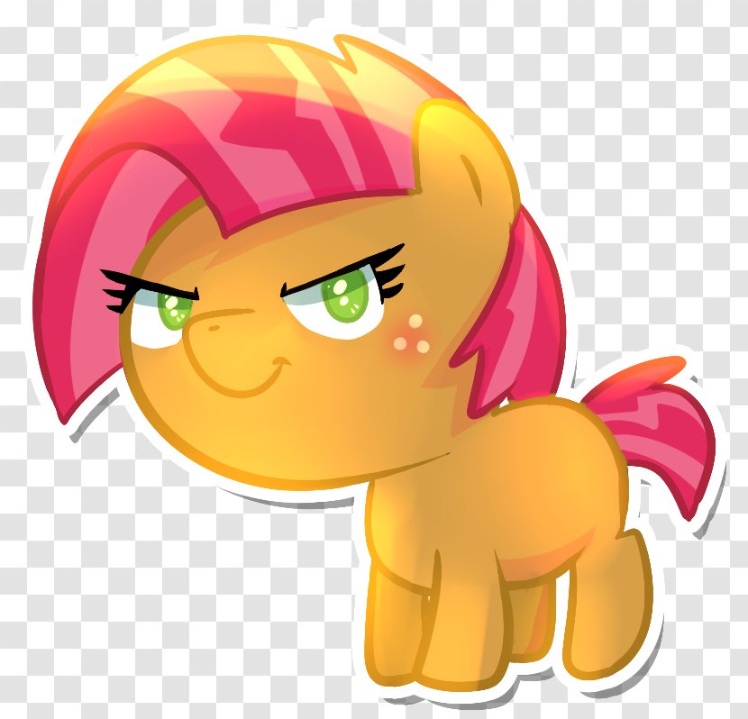 Pony Babs Seed Pinkie Pie Rainbow Dash Twilight Sparkle - Yellow - Mammal Transparent PNG