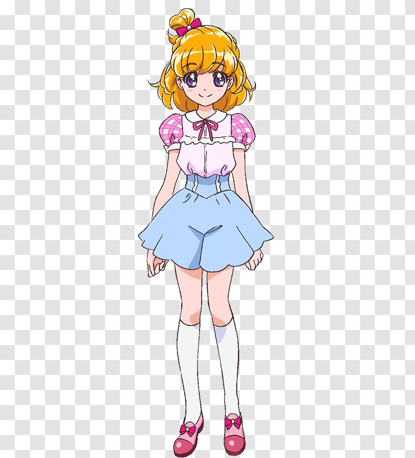 Mirai Asahina Cure Felice Pretty Mofurun Character - Silhouette - Moonlight Figure Transparent PNG