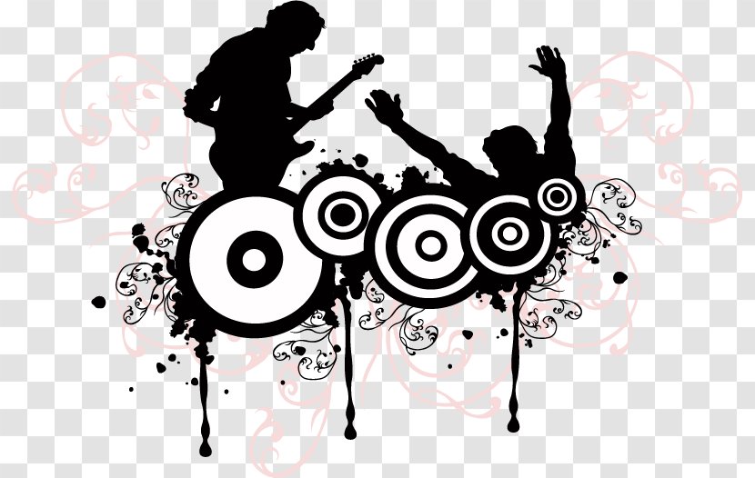 Disc Jockey Drawing Clip Art - Tree - Musical Elements Transparent PNG