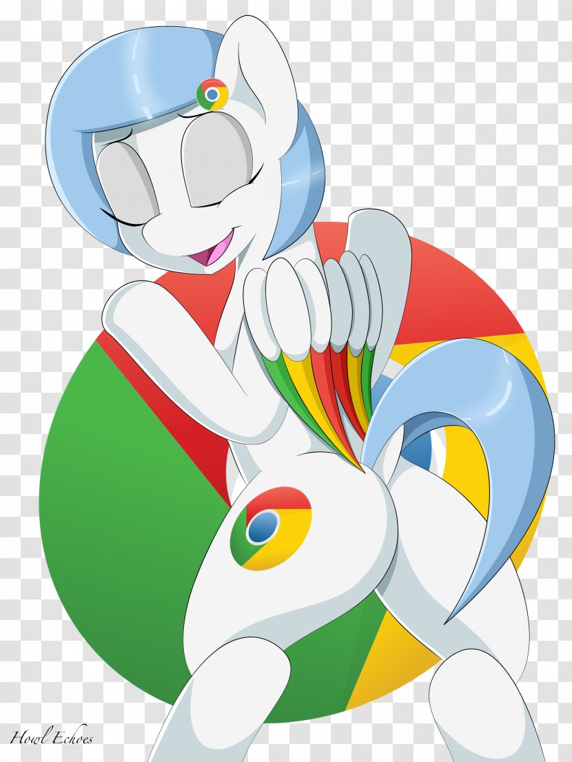 Pony Trails Google Chrome Web Browser - Cartoon Transparent PNG