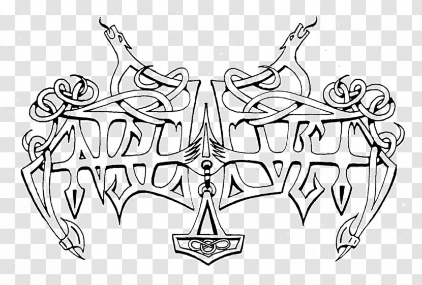 Enslaved Logo Axioma Ethica Odini Black Metal Viking - Artwork - Design Transparent PNG