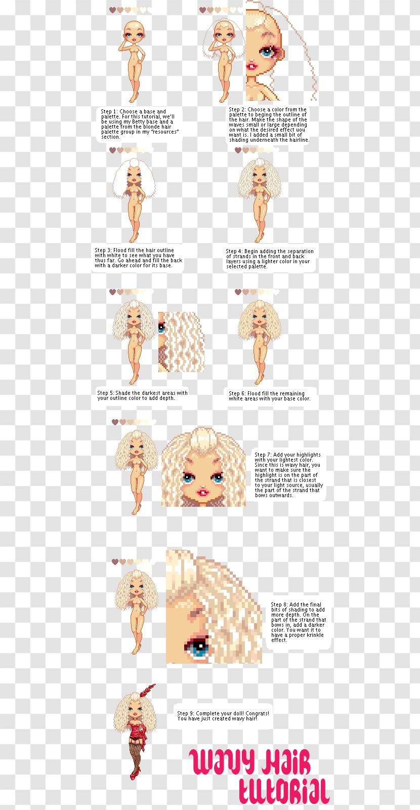 Ear Homo Sapiens Font - Cartoon - Wavy Hair Transparent PNG