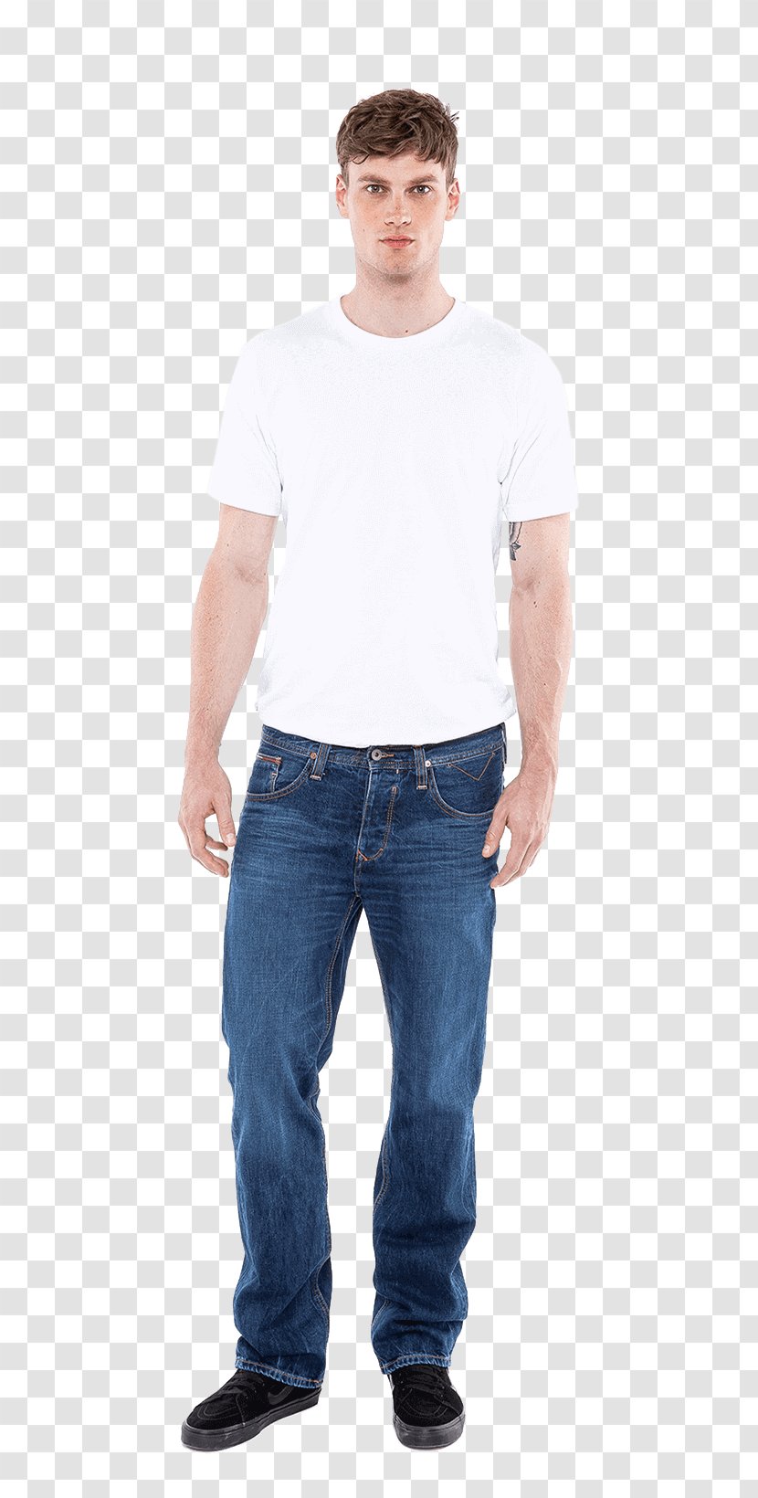 Jeans Denim T-shirt Slim-fit Pants Diesel Transparent PNG