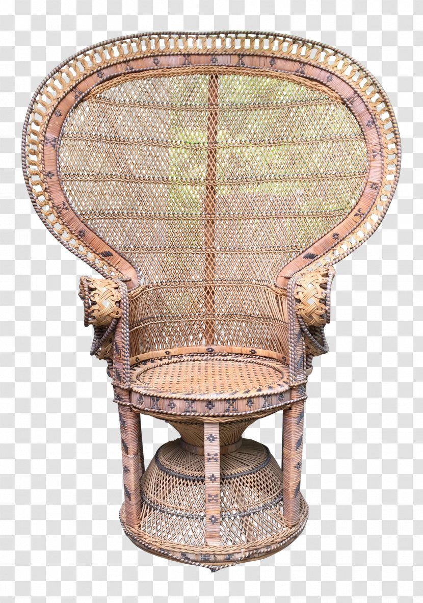 Chair Table Wicker Furniture Seat Transparent PNG