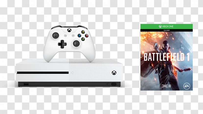 Xbox One S Minecraft Controller Video Game Consoles - Battlefield 1 Transparent PNG