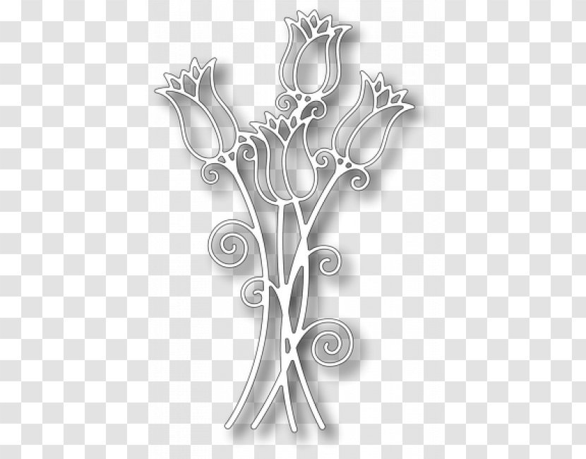 Tulip Craft Die - Tree - Design Transparent PNG