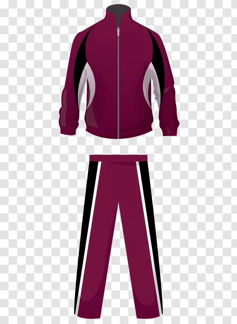 Tracksuit Jersey Sportswear Sweatpants - Neck - Template Transparent PNG