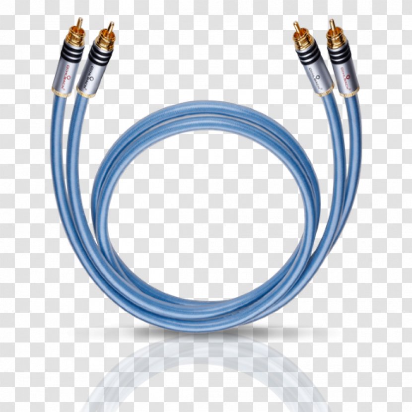 RCA Connector Coaxial Cable Electronics Speaker Wire Electrical - Network Cables Transparent PNG