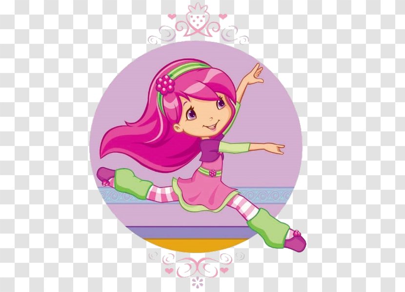 Strawberry Shortcake Ballet Dancer - Magenta Transparent PNG