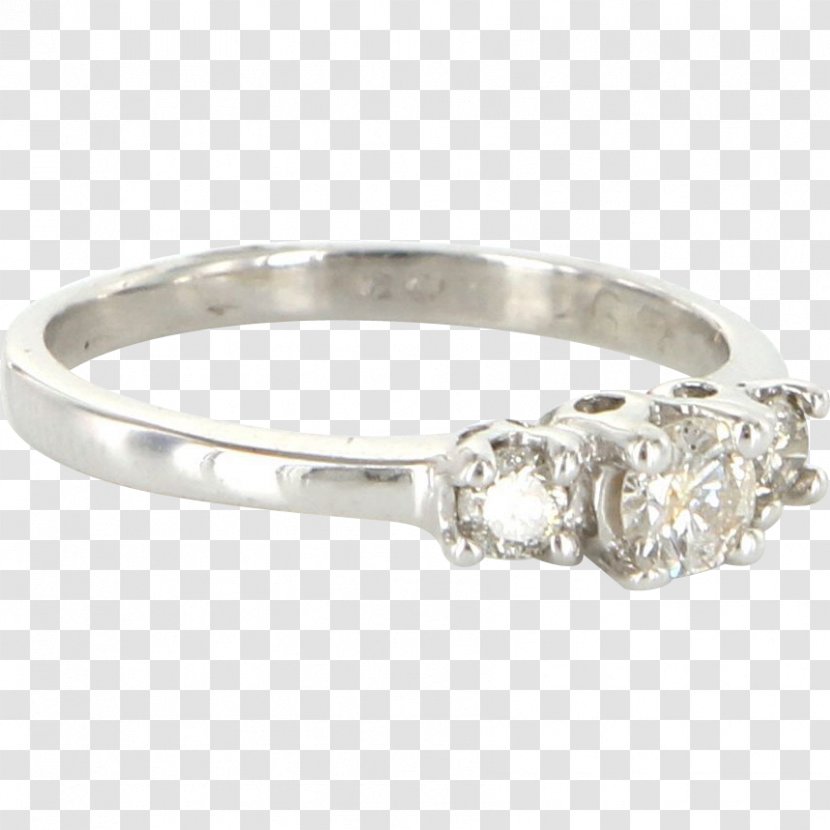 Wedding Ring Silver Gold Diamond Transparent PNG