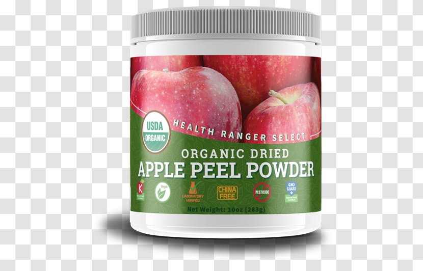 Apple Organic Food Peel Powder Health Transparent PNG