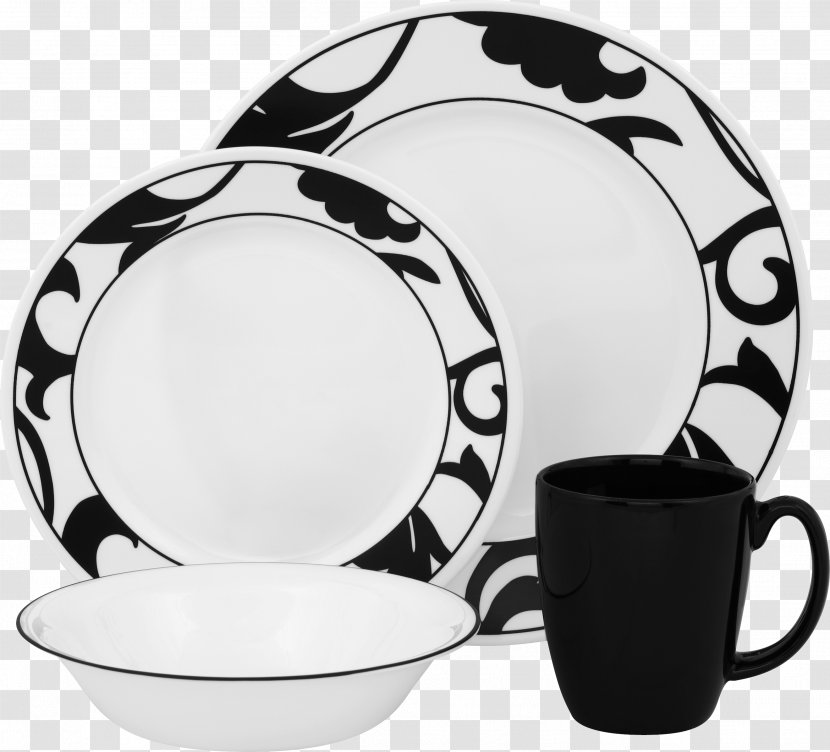 Tableware Corelle Plate Bowl Teacup - Serveware - Plates Transparent PNG