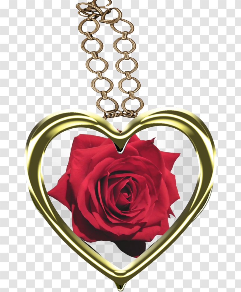 Love Heart Locket Charms & Pendants - Flower Transparent PNG