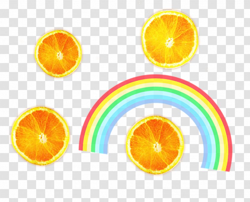 Rainbow Lemon Picnic - Food - HD Slices With Transparent PNG
