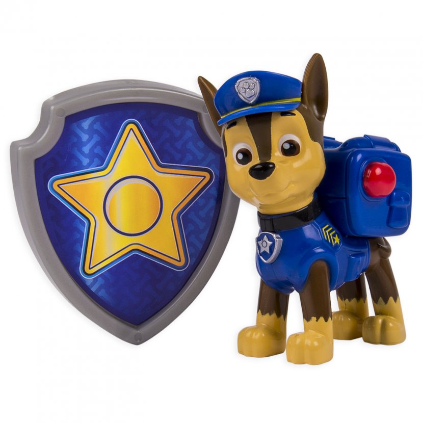 German Shepherd Puppy Toy Badge Spin Master - Paw Patrol Transparent PNG