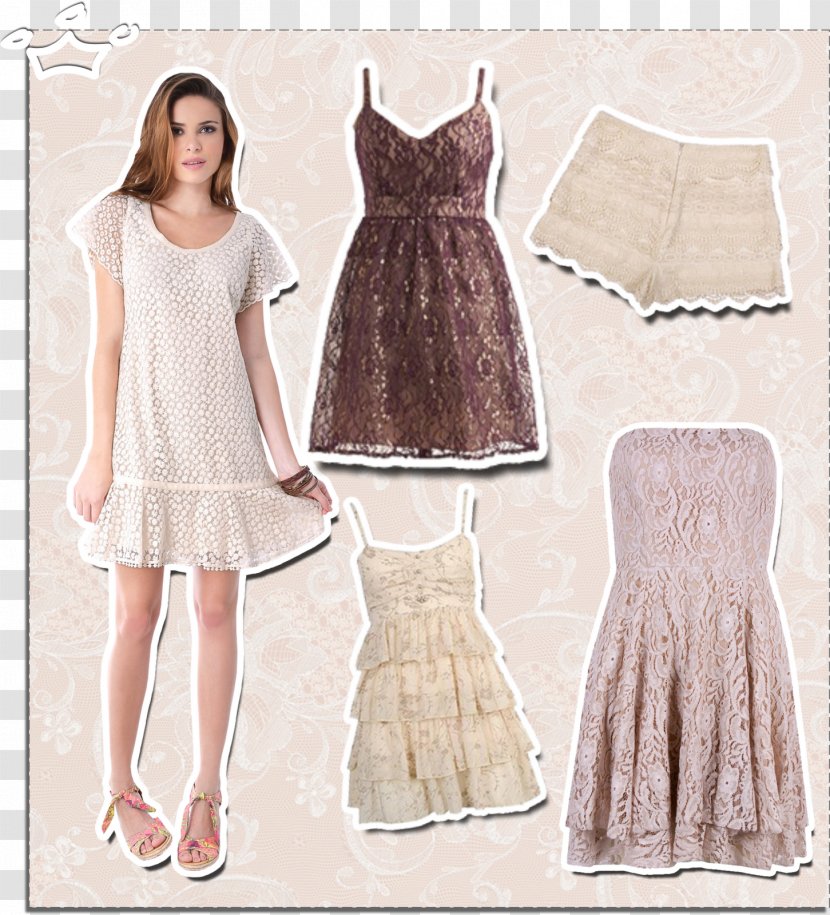 Cocktail Dress Clothing Pattern - Frame Transparent PNG