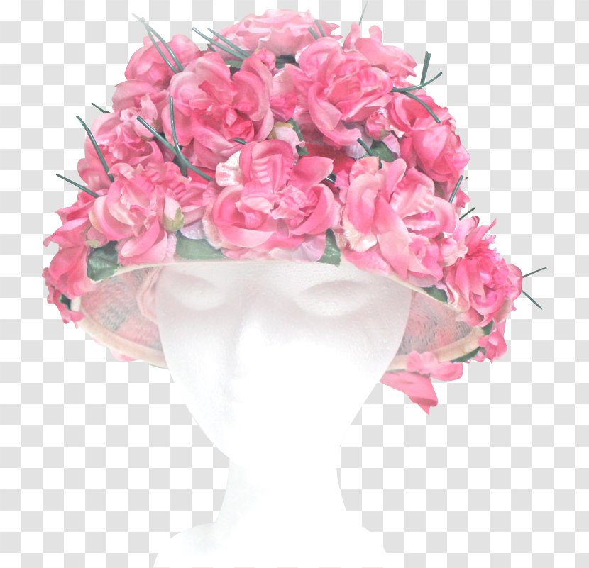 Flower Bouquet Easter Bonnet Artificial - Vintage Floral Happy Womens Day Transparent PNG