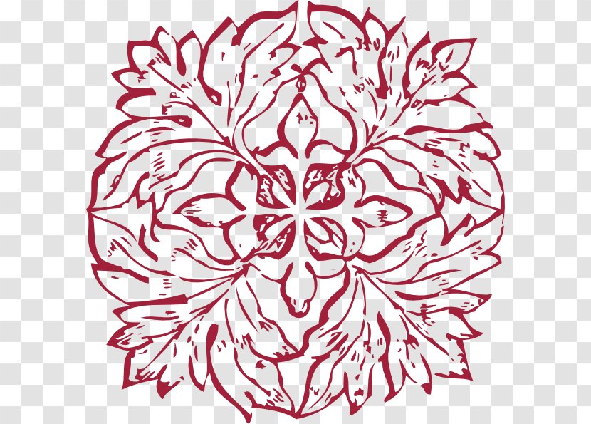 Decorative Borders Drawing Clip Art - Flora - Leaf Decoration Transparent PNG