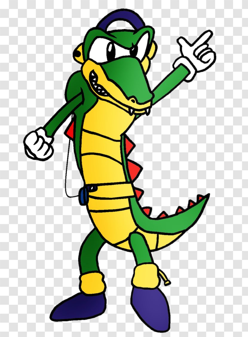 Vector The Crocodile Shadow Hedgehog Sonic Heroes Knuckles' Chaotix - Detective Transparent PNG