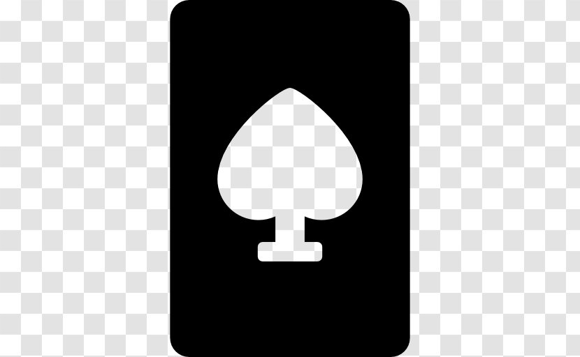 Symbol Black M - Ace Of Spades Transparent PNG