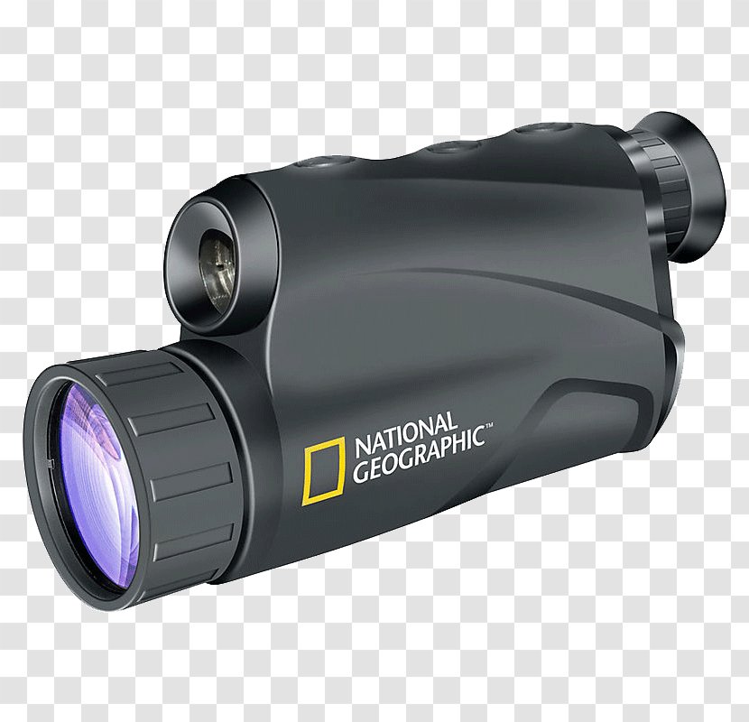 Night Vision Device Monocular National Geographic Binoculars - Optical Instrument Transparent PNG