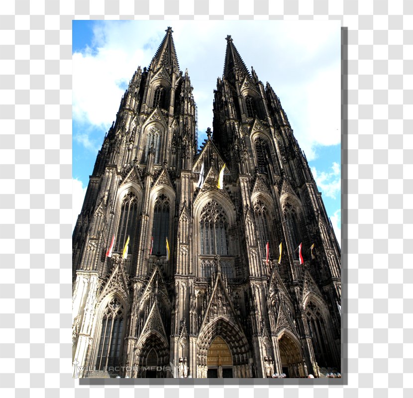 Cologne Cathedral London To Building Spire - Unesco World Heritage Site Transparent PNG