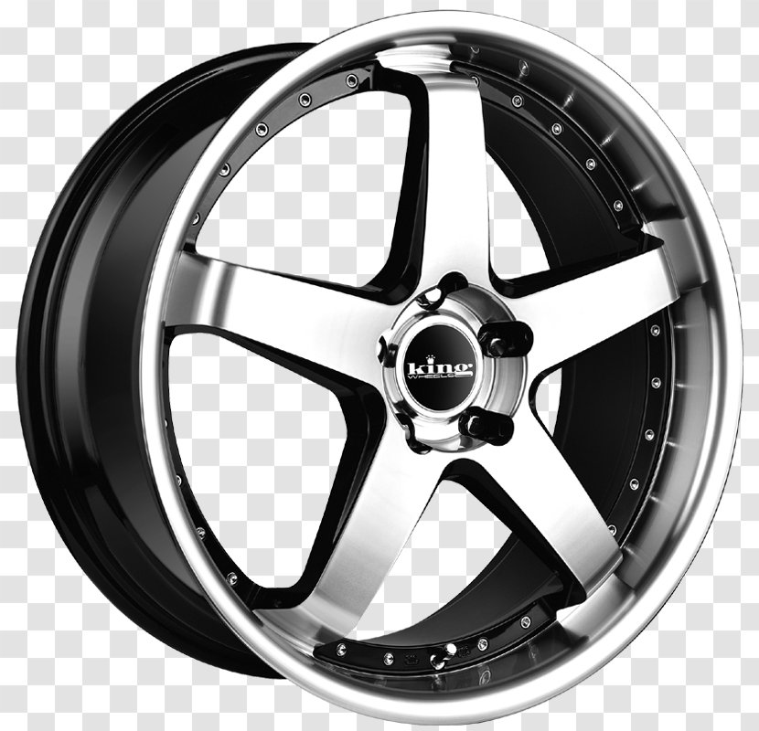 Custom Wheel Car Motor Vehicle Tires Rim - Auto Part - King Tyre Transparent PNG