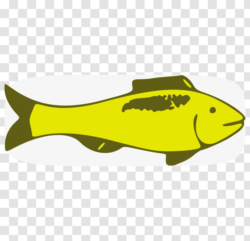 Fish Yellow Clip Art - Color - Fishimage Transparent PNG