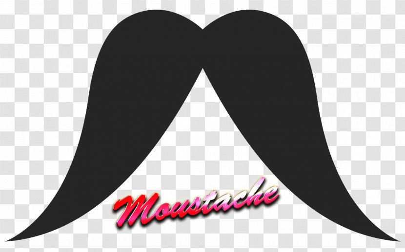 Clip Art Logo Hair M - Text - Moustache. Transparent PNG