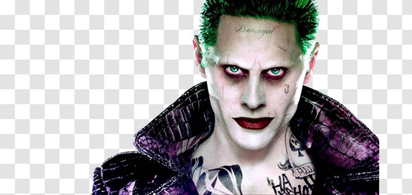 Jared Leto Suicide Squad Joker Harley Quinn YouTube - Supervillain Transparent PNG