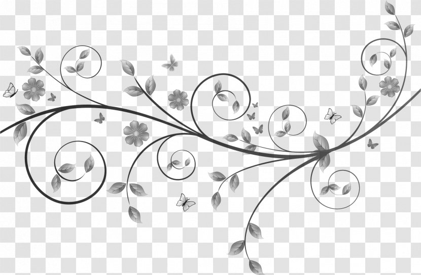 Leaf Vine Clip Art - Floral Design Transparent PNG