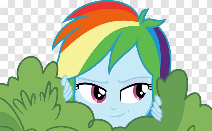 Rainbow Dash Applejack My Little Pony: Equestria Girls - Flower - Bush Vector Transparent PNG