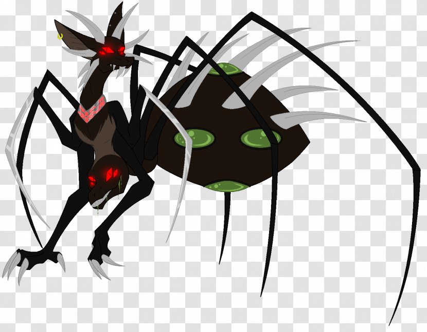 Pony Spider Changeling DeviantArt - Pest Transparent PNG