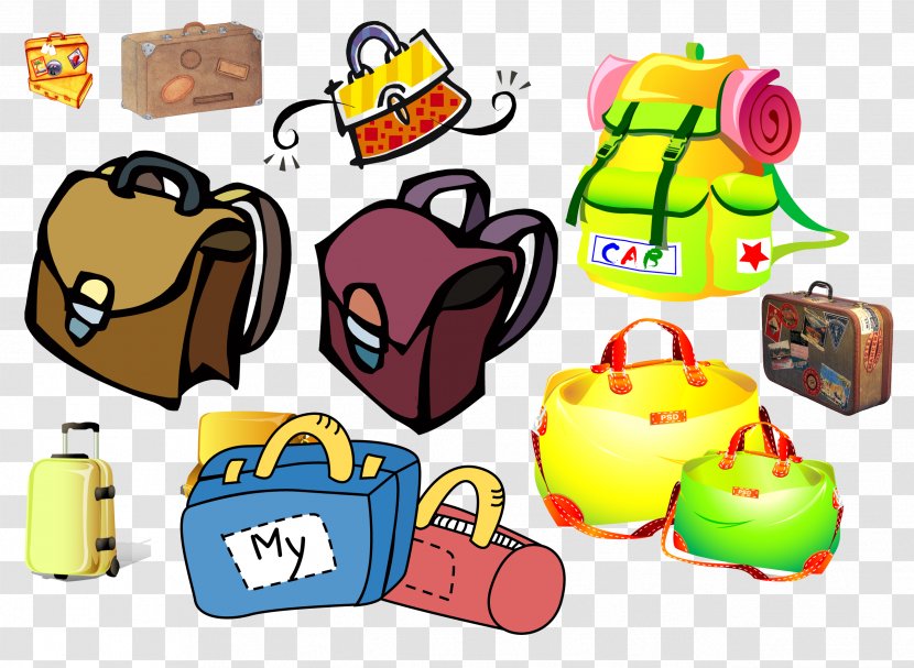 Briefcase Suitcase Handbag Clip Art - Toy Transparent PNG