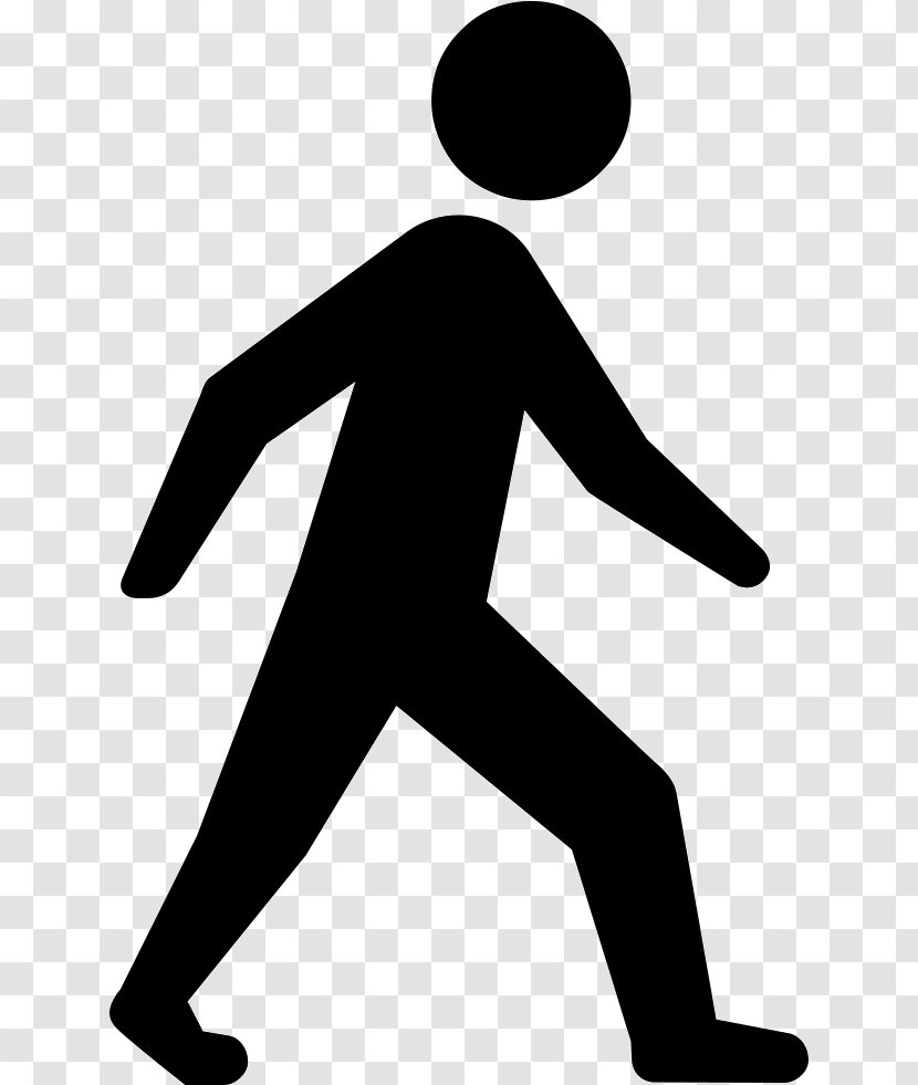 Walking Clip Art - Standing - Silhouette Transparent PNG