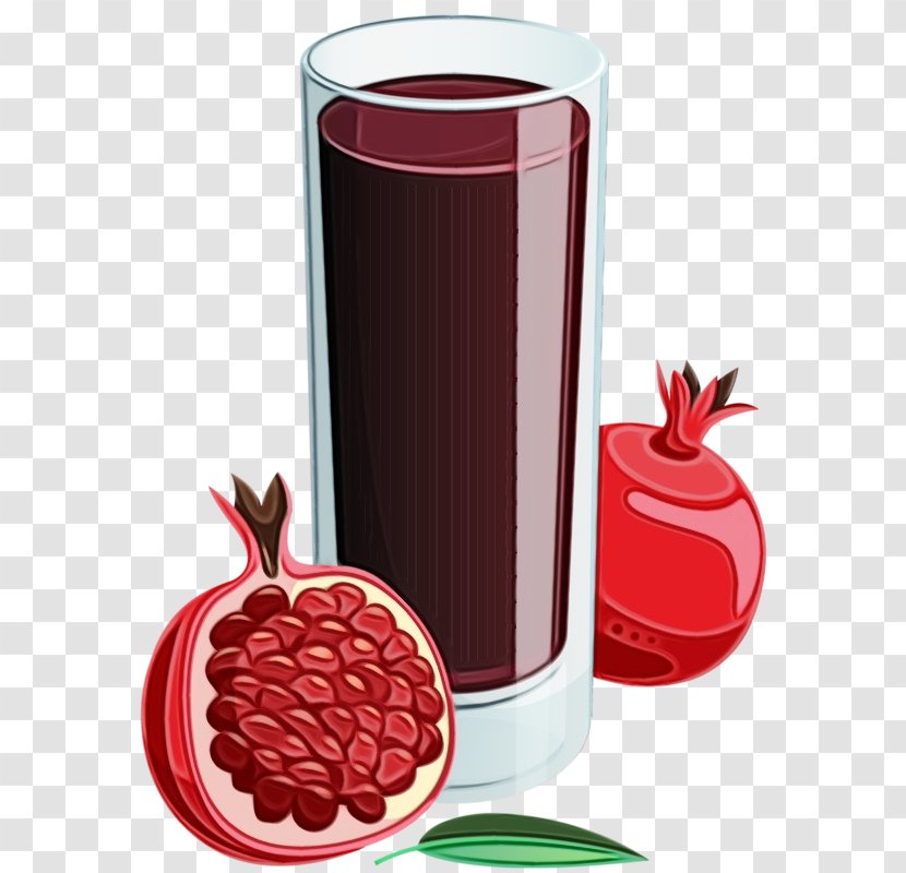 Juice Pomegranate Food Strawberry Drink - Cranberry - Plant Transparent PNG