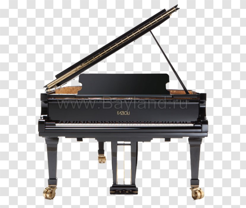 Fazioli Grand Piano Musical Instruments Concert - Flower Transparent PNG